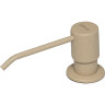 Дозатор LEMARK EXPERT LM8201PBG для жидких моющих средств врезной, бежевый